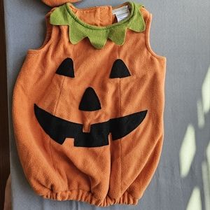Pottery barn kids pumpkin Halloween costume 12-24months